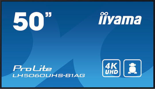 Iiyama Prolite Public Display LED 4K UHD 49.5"