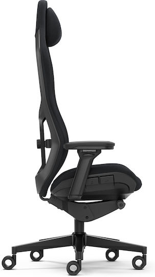 Fractal Design Refine Υφασμάτινη Καρέκλα Gaming με Ρυθμιζόμενα Μπράτσα Alcantara Dark - Image 5