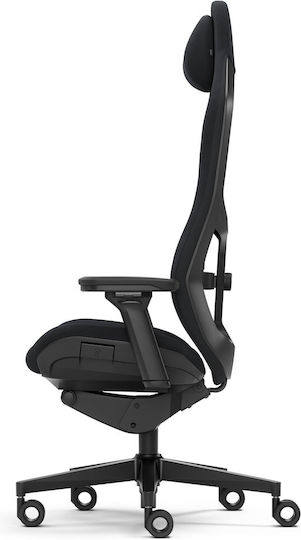 Fractal Design Refine Υφασμάτινη Καρέκλα Gaming με Ρυθμιζόμενα Μπράτσα Alcantara Dark - Image 6