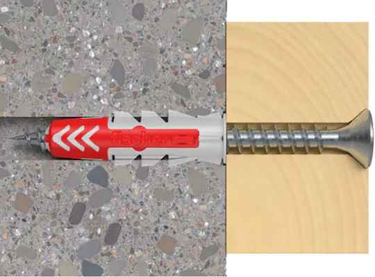fischer Duopower S Ούπα Πλαστικό 8x40mm 50τμχ 535460 - Image 4