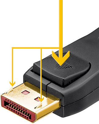 Goobay Cable DisplayPort male - DisplayPort male 2m Μαύρο (74761) - Image 4
