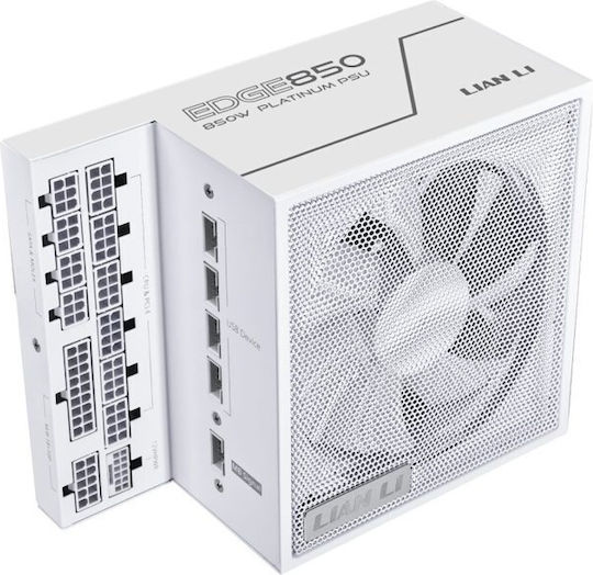 Lian Li EG0850G 850W Λευκό Τροφοδοτικό Υπολογιστή Full Modular 80 Plus Gold - Image 2