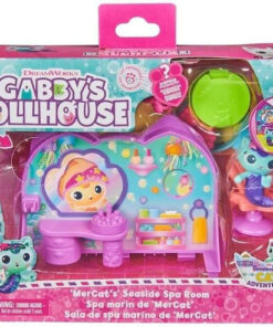 Spin Master Gabby's Dollhouse MerCat's Seaside Spa Room για 3+ Ετών 5εκ. 7191751