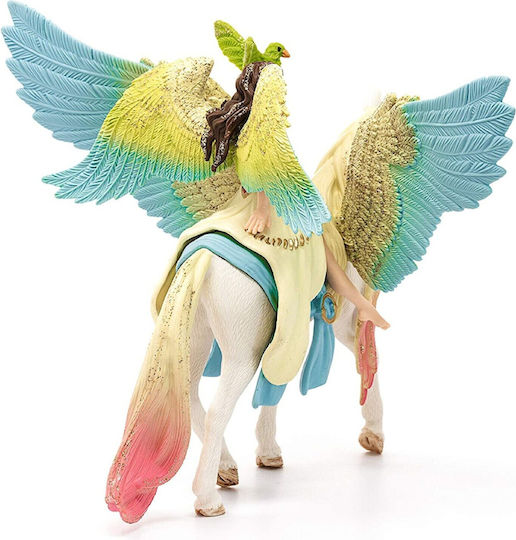 Schleich-S Παιχνίδι Μινιατούρα Fairy Surah with Glitter Pegasus Bayala για 5-12 Ετών 18εκ. 70566 - Image 5
