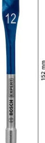 Alternative view of Bosch Expert Spade Selfcut Speed Τρυπάνι με Εξάγωνο Στέλεχος για Ξύλο 12mm 2608900312
