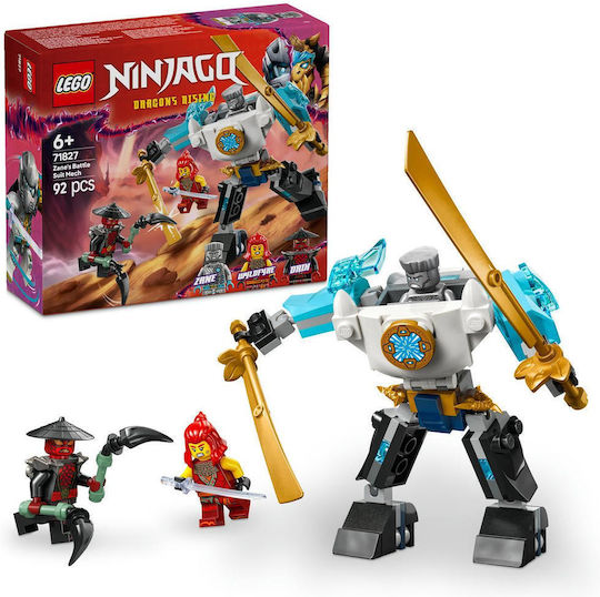 LEGO Ninjago Zane's Battle Suit Mech για 6+ Ετών 92τμχ 71827 - Image 4
