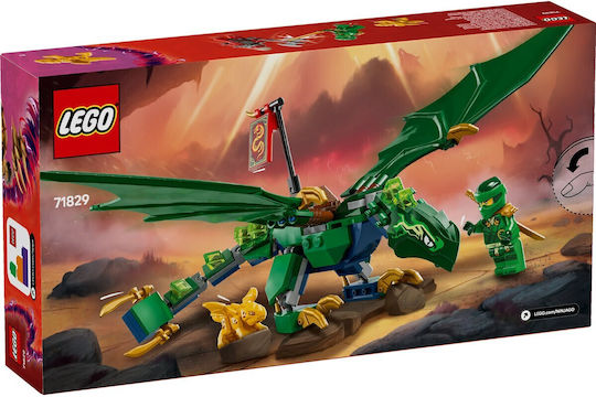 LEGO Ninjago Lloyd's Green Forest Dragon για 6+ Ετών 128τμχ 71829 - Image 2