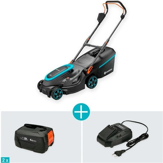 Gardena Powermax Μηχανή Γκαζόν Μπαταρίας 14638-20 - Image 6