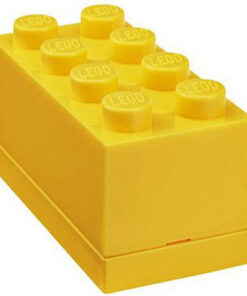 Alternative view of Room Copenhagen Lego Mini Box 8 Πλαστικό Παιδικό Δοχείο Φαγητού Κίτρινο 9.2 x 4.6 x 4.3εκ. RC40121732