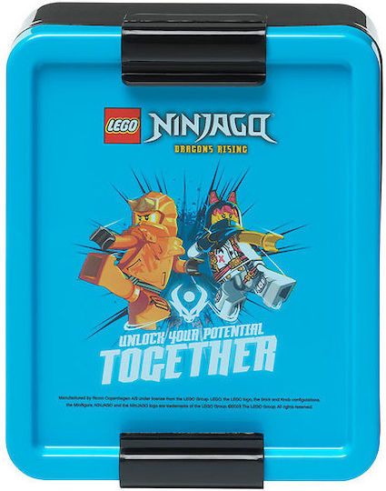LEGO NINJAGO Πλαστικό Παιδικό Δοχείο Φαγητού Ninjago 1lt 291079 - Image 2