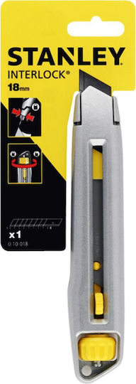 Stanley 18mm Φαλτσέτα Μεταλλική Φαρδία Σπαστή Λάμα 0-10-018 - Image 3