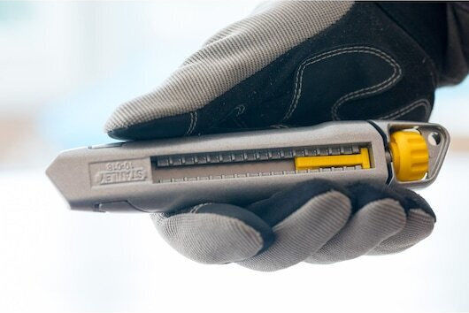 Stanley 18mm Φαλτσέτα Μεταλλική Φαρδία Σπαστή Λάμα 0-10-018 - Image 9