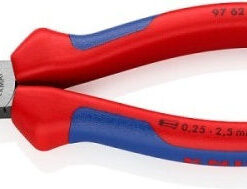 Alternative view of Knipex Πρέσα Ακροδεκτών Διατομής 0.25-2.5mm² με Μόνωση (Μήκος 145mm) 97 62 145 A