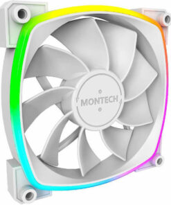 Alternative view of Montech RX120 Case Fan με ARGB Φωτισμό και Σύνδεση 4-Pin PWM Λευκό