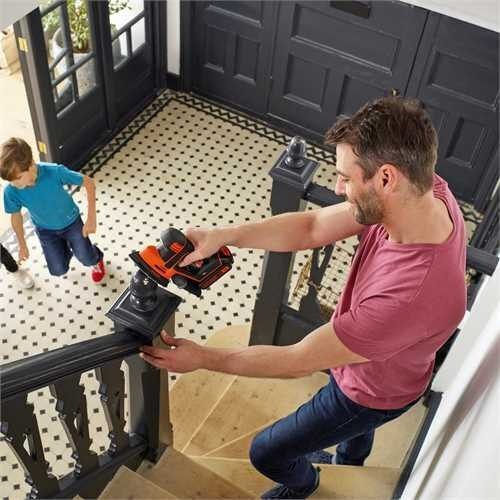 Black & Decker BDCDS18N Τριβείο Δέλτα 18V Solo με Σύστημα Αναρρόφησης - Image 4