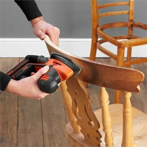 Black & Decker BDCDS18N Τριβείο Δέλτα 18V Solo με Σύστημα Αναρρόφησης - Image 3