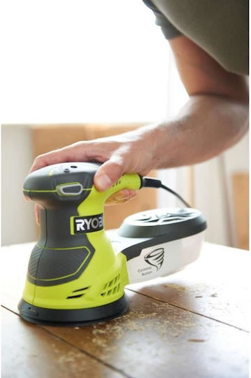 Ryobi ROS-300A Έκκεντρο Τριβείο 125mm Ρεύματος 300W με Ρύθμιση Ταχύτητας και με Σύστημα Αναρρόφησης - Image 4