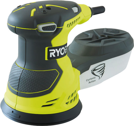 Ryobi ROS-300A Έκκεντρο Τριβείο 125mm Ρεύματος 300W με Ρύθμιση Ταχύτητας και με Σύστημα Αναρρόφησης - Image 2