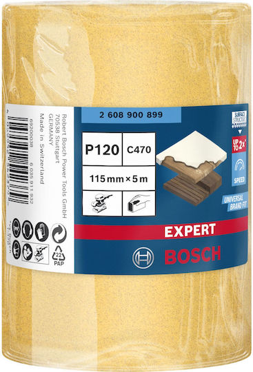 Bosch C470 Tαινία Λείανσης K120 5x115mm 2608900899 - Image 3