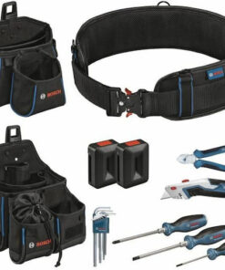 Bosch 1600A02H5C Θήκη Μέσης με 11 Εργαλεία