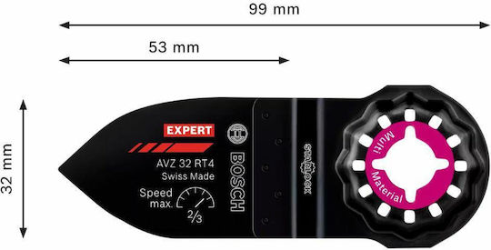 Bosch AVZ 32 RT4 Λάμα Πολυεργαλείων 2608900040 - Image 3