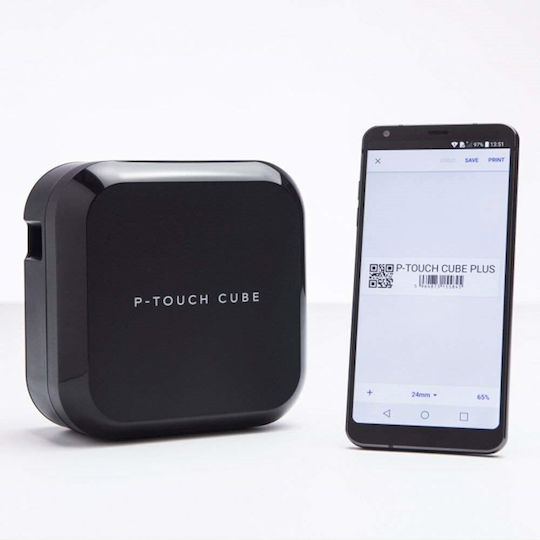 Brother P-touch Ηλεκτρονικός Ετικετογράφος Χειρός σε Μαύρο Χρώμα PTP710BTH - Image 8