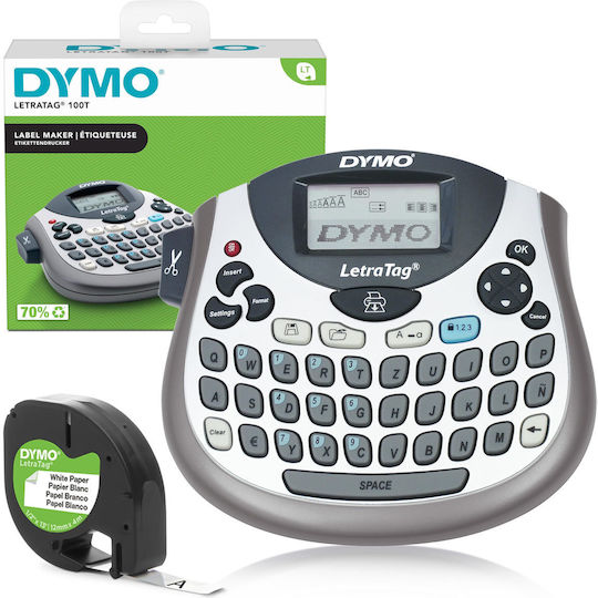 Dymo Letratag Lt-100t Ετικετογράφος Χειρός σε Γκρι Χρώμα 2174591 - Image 4