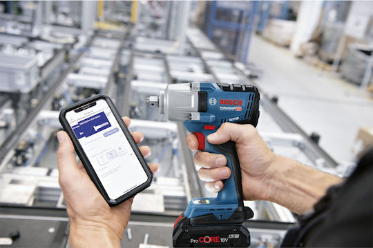 Bosch GDS 18V-450 HC Μπουλονόκλειδο Μπαταρίας 18V Solo με Υποδοχή 1/2" - Image 3