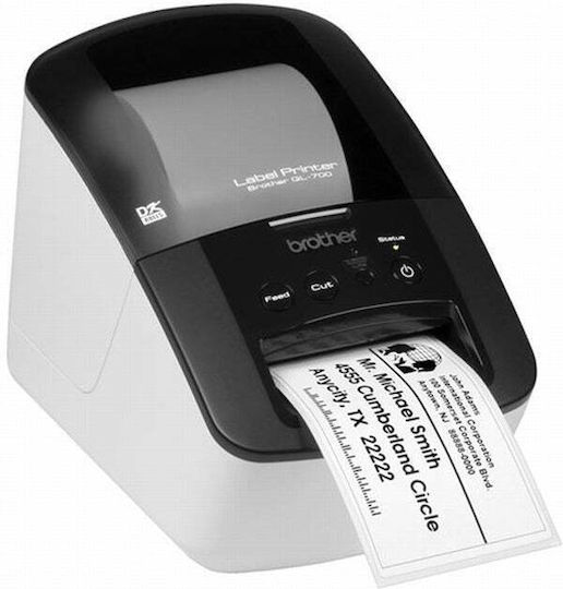 Brother Ql-700 Εκτυπωτής Ετικετών Απευθείας Μεταφοράς USB 300 dpi QL-700 - Image 5