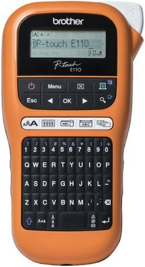 Brother P-touch Φορητός Εκτυπωτής Ετικετών PT-E110VP