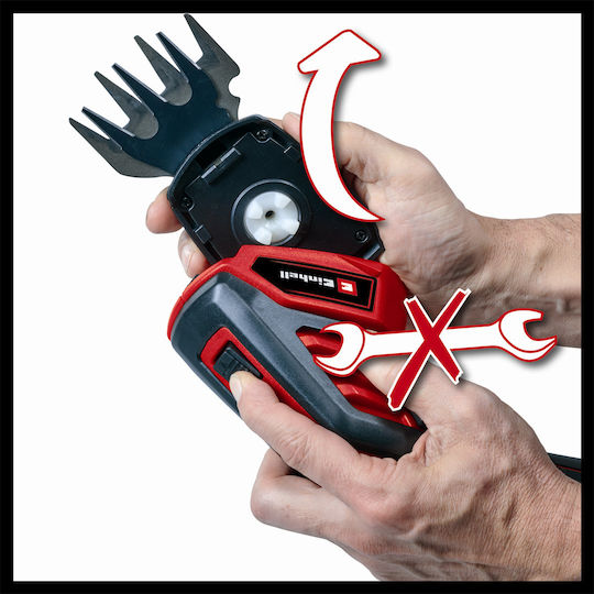 Einhell Gc-cg 3,6/70 Li Μπορντουροψάλιδο Μπαταρίας 3.6V με Μήκος Λάμας 11cm - Image 2