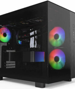 Alternative view of Montech King 65 Pro Gaming Midi Tower Κουτί Υπολογιστή με Πλαϊνό Παράθυρο και RGB Φωτισμό Μαύρο