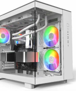 Alternative view of Montech King 65 Pro Gaming Midi Tower Κουτί Υπολογιστή με Πλαϊνό Παράθυρο και RGB Φωτισμό Λευκό