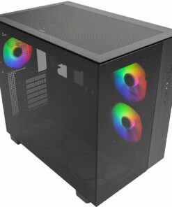 Montech King 65 Pro Gaming Midi Tower Κουτί Υπολογιστή με Πλαϊνό Παράθυρο και RGB Φωτισμό Μαύρο
