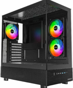Montech XR Midi Tower Κουτί Υπολογιστή με ARGB Φωτισμό Μαύρο