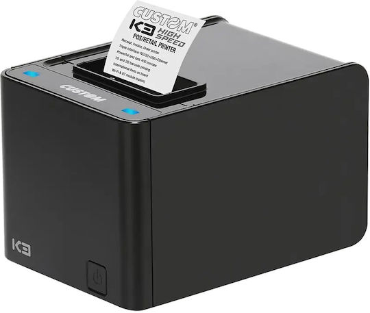 Custom K3 Θερμικός Εκτυπωτής Αποδείξεων Ethernet / Serial / USB / Wi-Fi 911HM010300B33 - Image 2