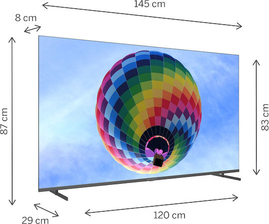 Thomson Smart Τηλεόραση 65" 4K UHD QLED 65QG4S14 (2024) - Image 3