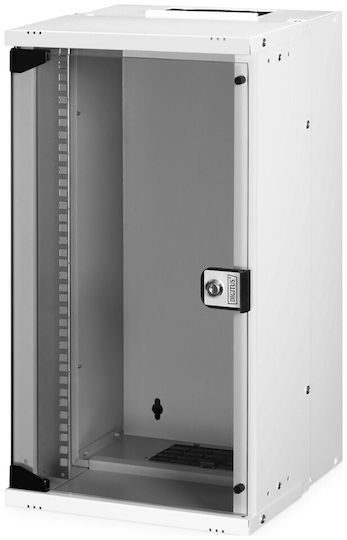 Digitus Επιτοίχια Καμπίνα Rack 12U 59.5x31.5x30cm Γκρι DN-49104
