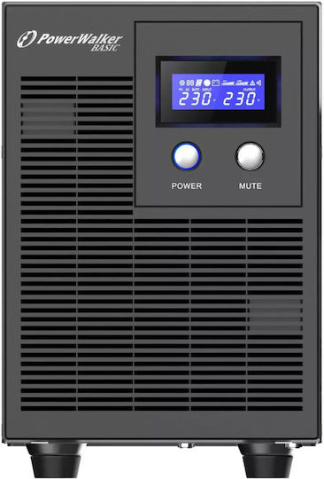Powerwalker Basic VI 3000 STL UPS Line-Interactive 3000VA 1800W με 4 Schuko Πρίζες - Image 4