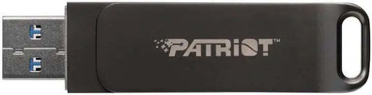 Patriot Rage 32GB USB 3.2 Stick με σύνδεση USB-A & USB-C Μαύρο - Image 4