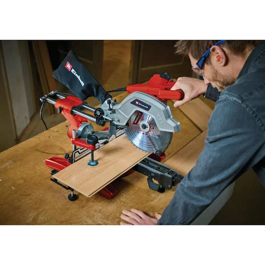 Einhell 4300877 Φαλτσοπρίονο Ρεύματος με Ισχύ 1800W, Οδηγό Laser & Δίσκο Κοπής Διαμέτρου 254mm - Image 2