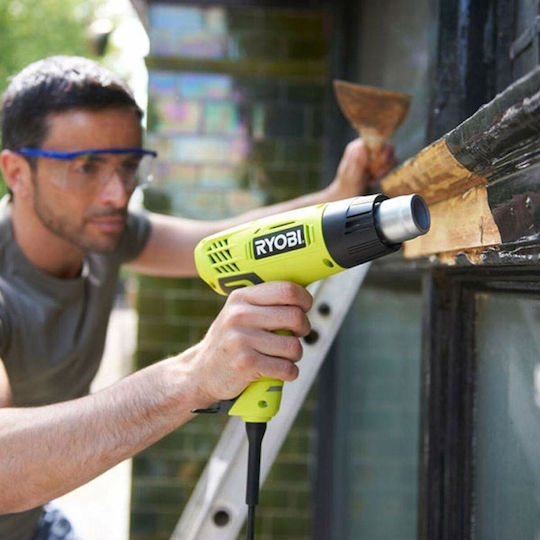 Ryobi EHG 2000 Πιστόλι Θερμού Αέρα 2000W με Ρύθμιση Θερμοκρασίας εως και 600°C - Image 4