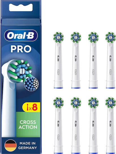 Oral-B Pro CrossAction Ανταλλακτικές Κεφαλές για Ηλεκτρική Οδοντόβουρτσα 8τμχ - Image 5