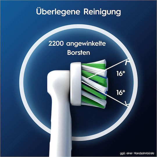 Oral-B Pro CrossAction Ανταλλακτικές Κεφαλές για Ηλεκτρική Οδοντόβουρτσα 8τμχ - Image 4