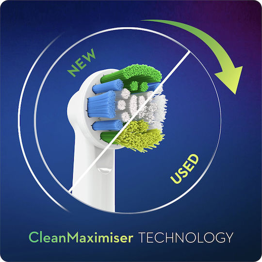 Oral-b Precision Clean Cleanmaximiser Xl Pack Ανταλλακτικές Κεφαλές Ηλεκτρική Οδοντόβουρτσα 6τμχ - Image 3