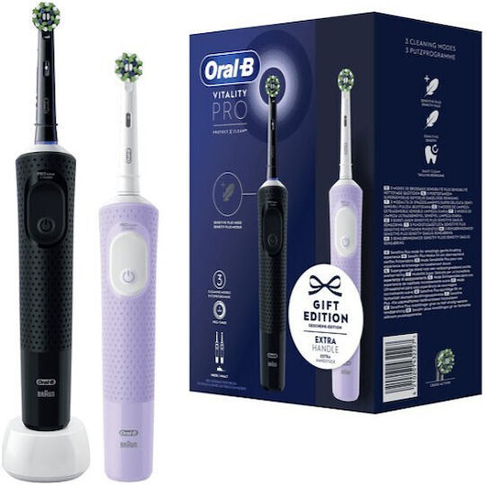 Oral-B Vitality Pro Protect X Clean Ηλεκτρική Οδοντόβουρτσα με Χρονομετρητή - Image 5