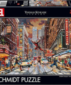Thomas Kinkade Deadpool Marvel G3 Puzzle 2D 1000pcs