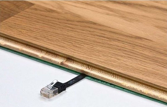 Goobay Flat U/UTP Cat.6 Καλώδιο Δικτύου Ethernet 1.5m Μαύρο 1τμχ 95382 - Image 4