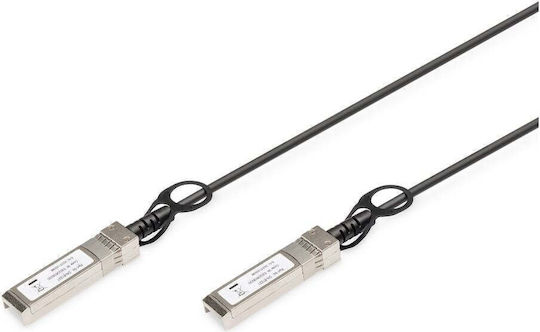 Digitus Καλώδιο Οπτικής Ίνας SFP+ 0.5m Μαύρο 1τμχ DN-81220 - Image 2