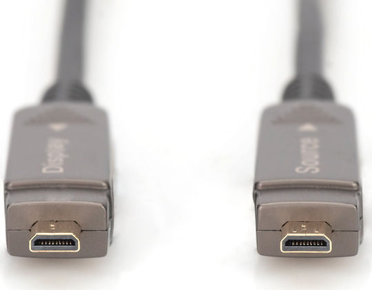 Digitus HDMI 2.0 Cable HDMI male - HDMI male 20m Μαύρο (AK-330127-200-S) - Image 4